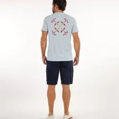 OXBOW Shorts-Shorts OTIKO - Deep Marine