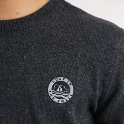 OXBOW Sweater, Cardigan|Clothing-Sweater EWEN - Graphite