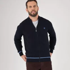 OXBOW Sweater, Cardigan-Sweater PENETO - Deep Marine