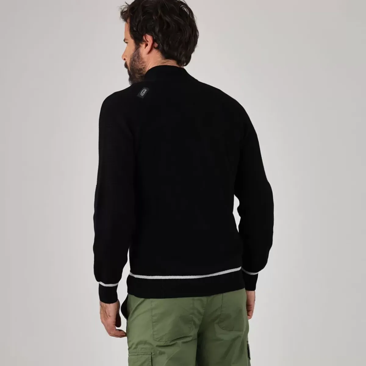 OXBOW Sweater, Cardigan-Sweater PENETO - Noir Black