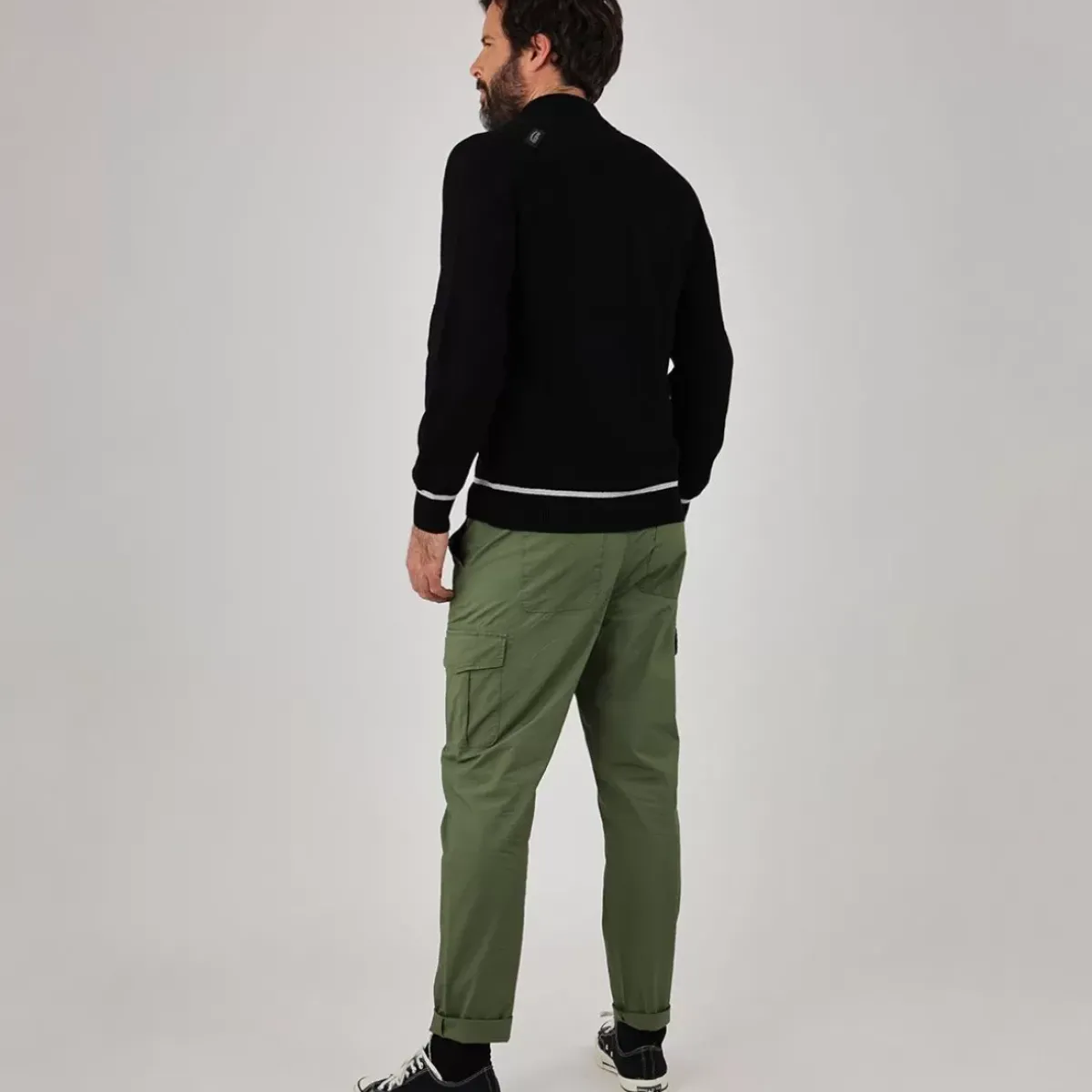 OXBOW Sweater, Cardigan-Sweater PENETO - Noir Black