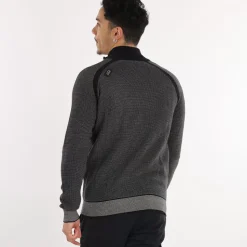 OXBOW Sweater, Cardigan-Sweater PENRIK - Noir Black