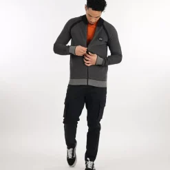 OXBOW Sweater, Cardigan-Sweater PENRIK - Noir Black