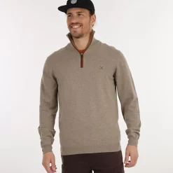 OXBOW Sweater, Cardigan-Sweater PENZI - Ciment Chiné Heather Cement