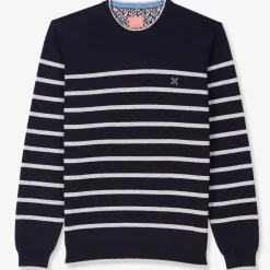 OXBOW Sweater, Cardigan-Sweater PEROM - Heather Deep Marine