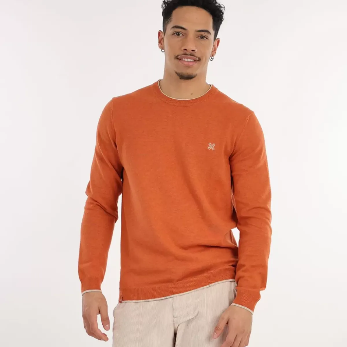 OXBOW Sweater, Cardigan-Sweater PERONI - Cuivre