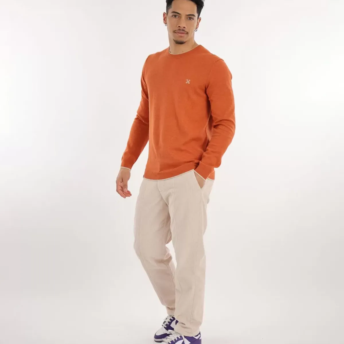 OXBOW Sweater, Cardigan-Sweater PERONI - Cuivre