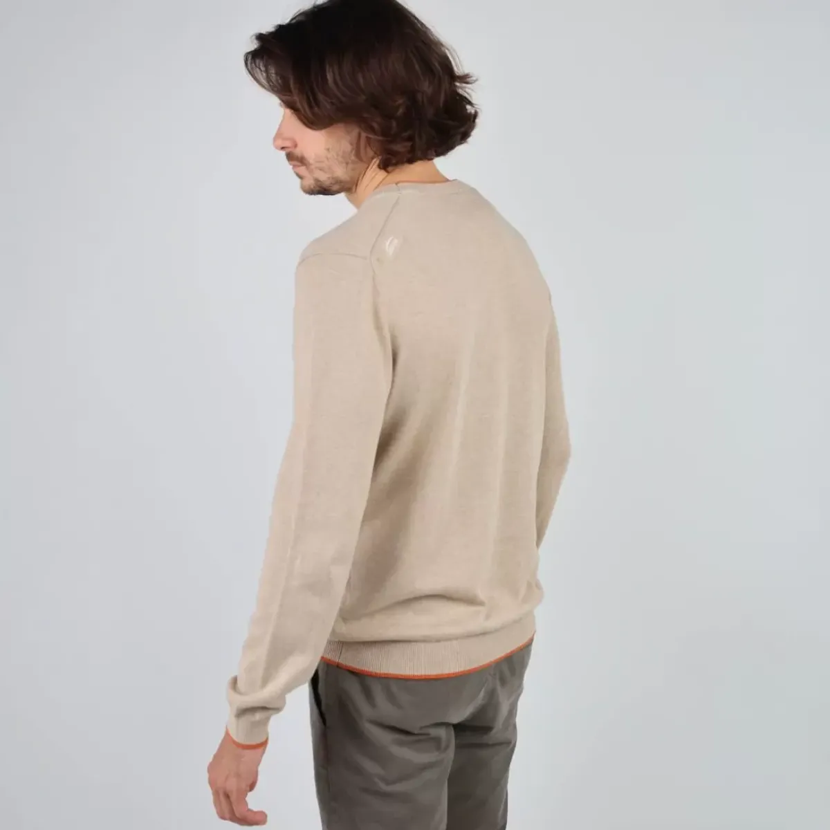 OXBOW Essentials|Sweater, Cardigan-Sweater PERONI - Dust Chiné Dust Chinu00e9