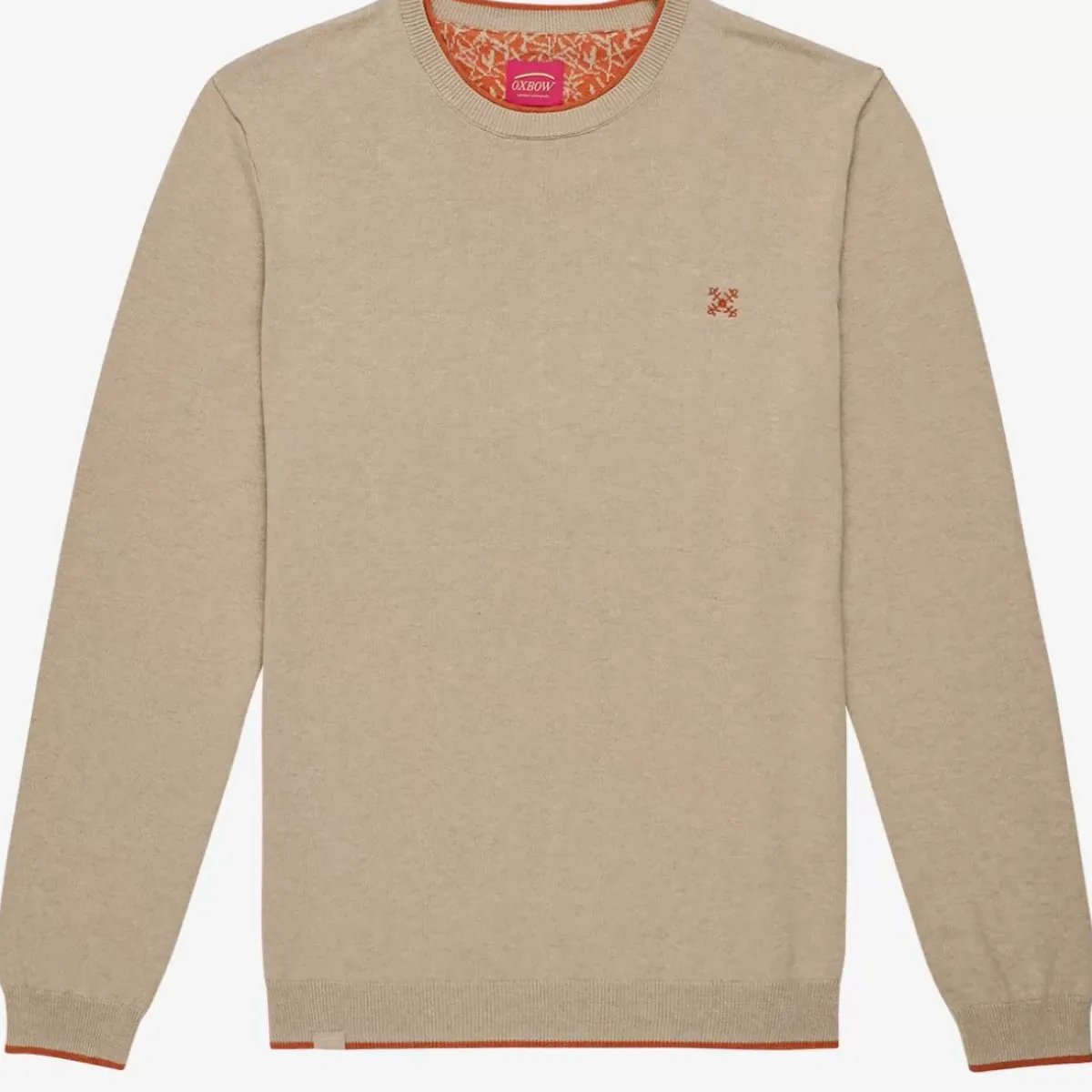 OXBOW Essentials|Sweater, Cardigan-Sweater PERONI - Dust Chiné Dust Chinu00e9