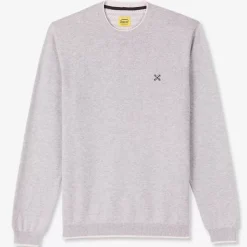 OXBOW Essentials|Sweater, Cardigan-Sweater PERONI - Gris Chiné Heather Grey