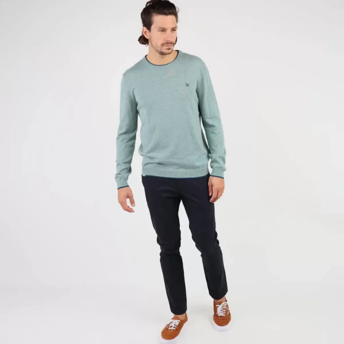OXBOW Essentials|Sweater, Cardigan-Sweater PERONI - Iguane Chiné Iguane Chinu00e9