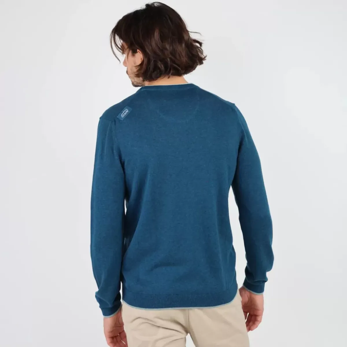 OXBOW Essentials|Sweater, Cardigan-Sweater PERONI - Pacifique Chiné Pacifique Chine