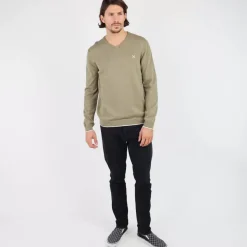 OXBOW Essentials|Sweater, Cardigan-Sweater PIVEGA - Aloe Chiné Aloe Chinu00e9