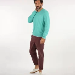 OXBOW Sweater, Cardigan-Sweater PIVEGA - Heather Turquoise