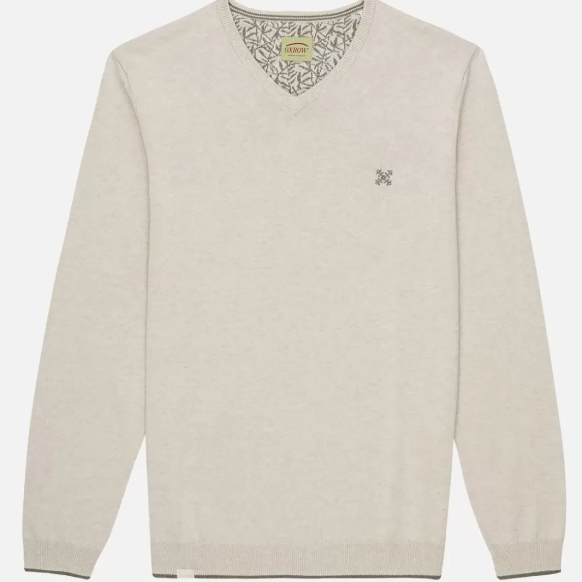 OXBOW Sweater, Cardigan|Clothing-Sweater PIVEGA - Vanilla Chiné Vanilla Chinu00e9