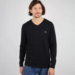OXBOW Essentials|Sweater, Cardigan-Sweater PREVIO - Noir Black
