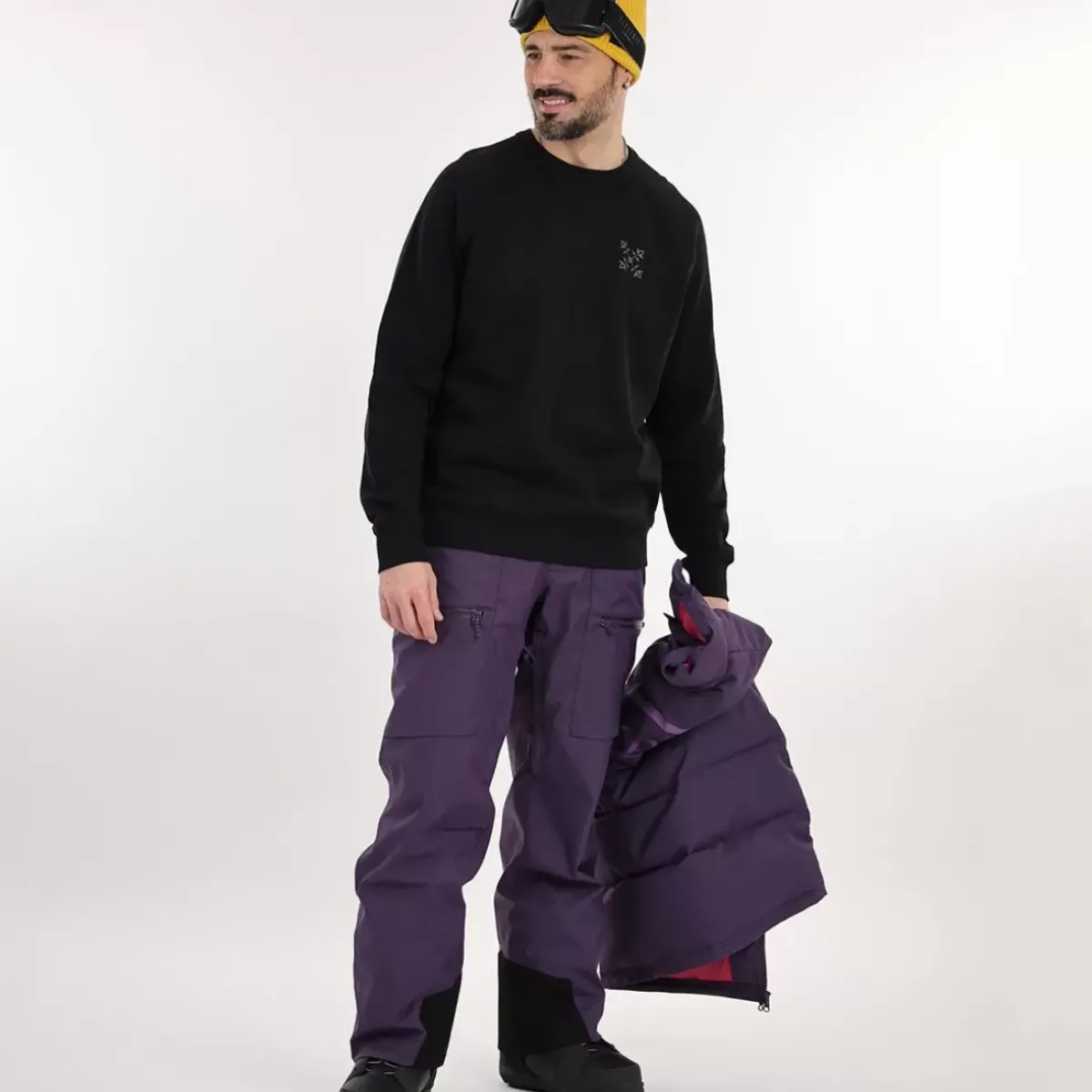 OXBOW Base Layer|Snow-Sweatshirt EMBARRAT - Noir Black