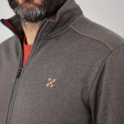 OXBOW Essentials|Sweatshirt-Sweatshirt SAKOP - Anthracite Chiné Heather Anthracite