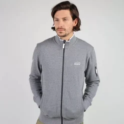 OXBOW Essentials|Sweatshirt-Sweatshirt SALTCOATS - Gris Chiné Foncé Dark Heather Grey