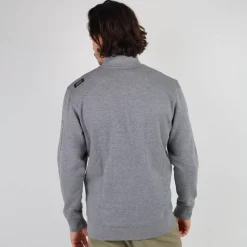 OXBOW Essentials|Sweatshirt-Sweatshirt SALTCOATS - Gris Chiné Foncé Dark Heather Grey
