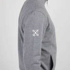 OXBOW Essentials|Sweatshirt-Sweatshirt SALTCOATS - Gris Chiné Foncé Dark Heather Grey