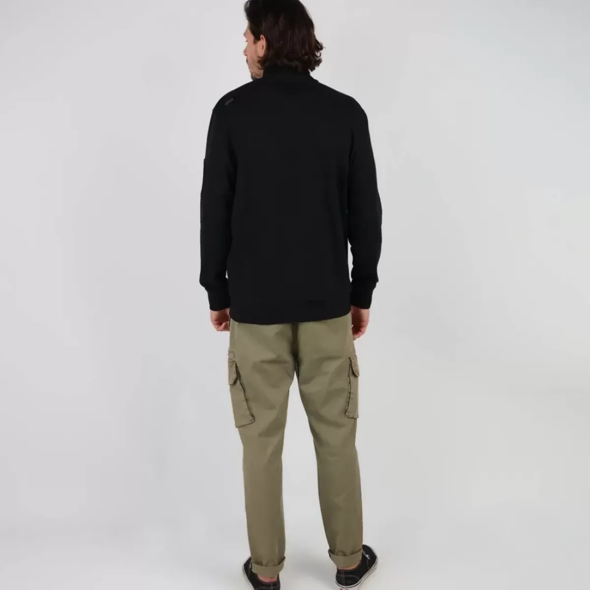 OXBOW Essentials|Sweatshirt-Sweatshirt SALTCOATS - Noir Black