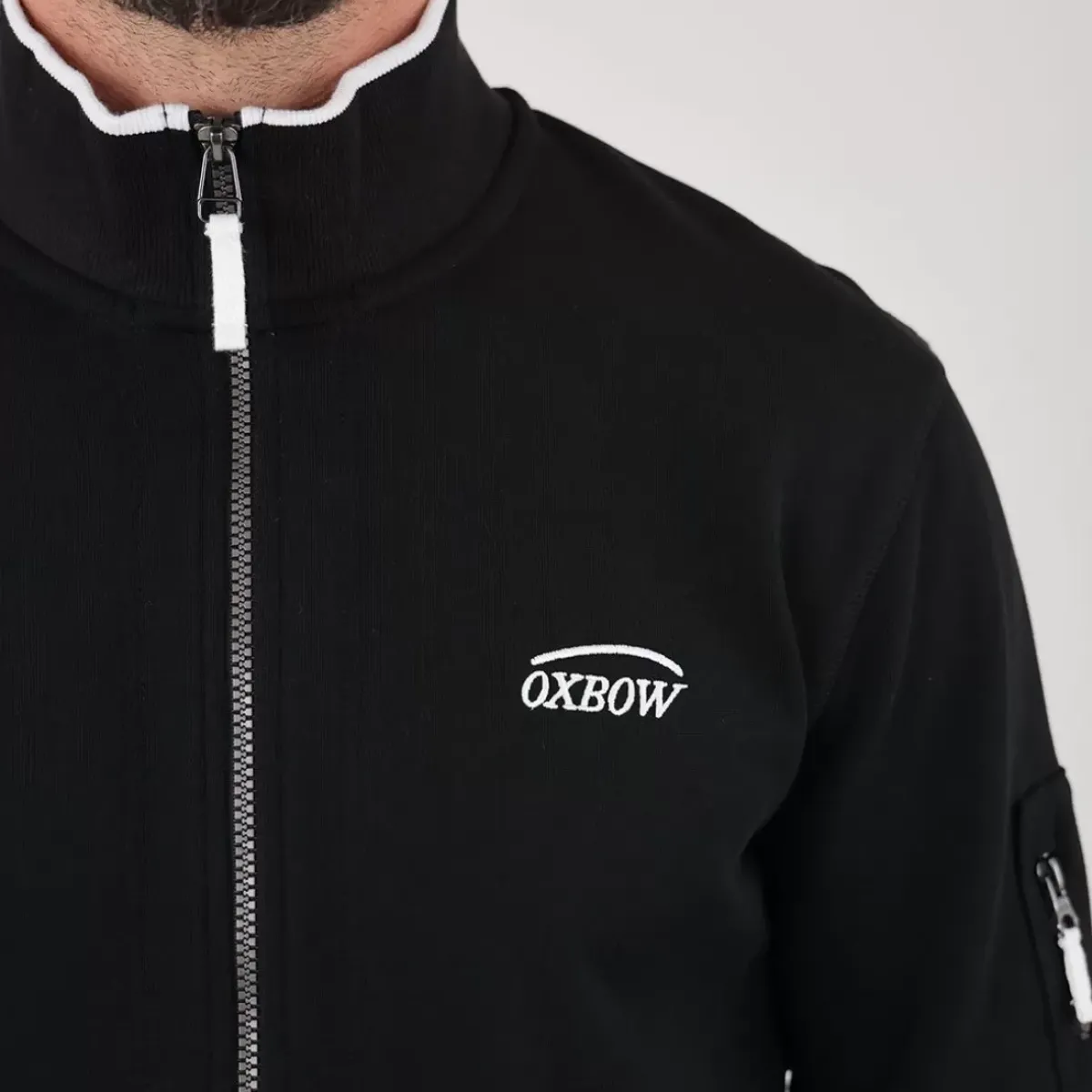 OXBOW Essentials|Sweatshirt-Sweatshirt SALTCOATS - Noir Black