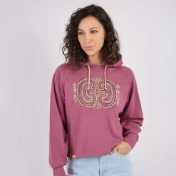 OXBOW Clothing|Sweatshirt-Sweatshirt SARGAS - Açaï Au00e7au00ef