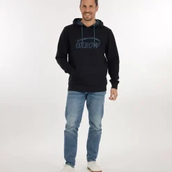 OXBOW Sweatshirt-Sweatshirt SAVIORA - Deep Marine