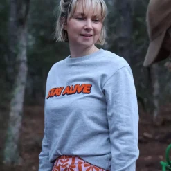 OXBOW Sweatshirt-Sweatshirt SHEEKY - Gris Chiné Moyen Mid Heather Grey