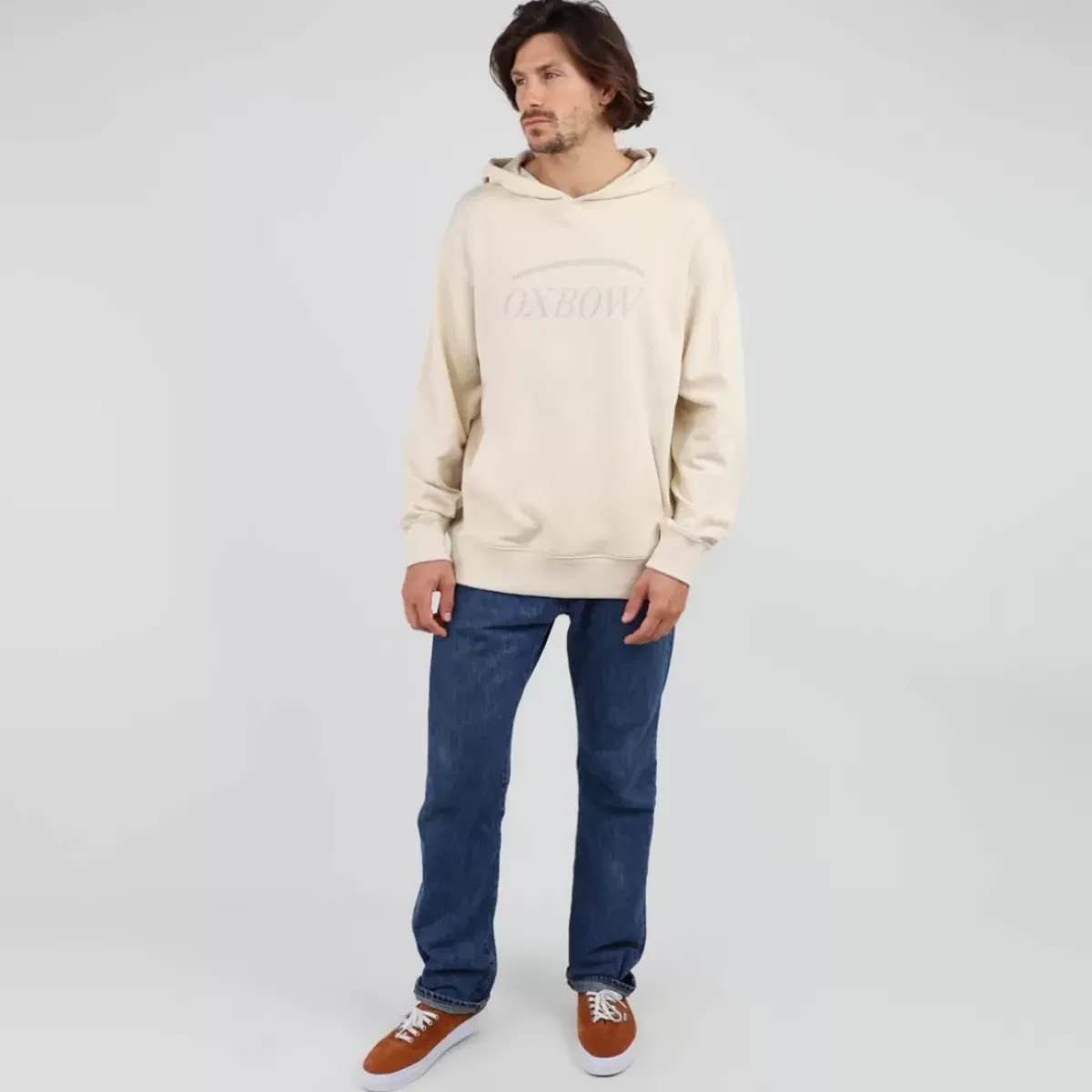 OXBOW Essentials|Sweatshirt-Sweatshirt SIVEGA - Vanilla