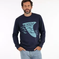 OXBOW Sweatshirt-Sweatshirt SOLAIO - Deep Marine