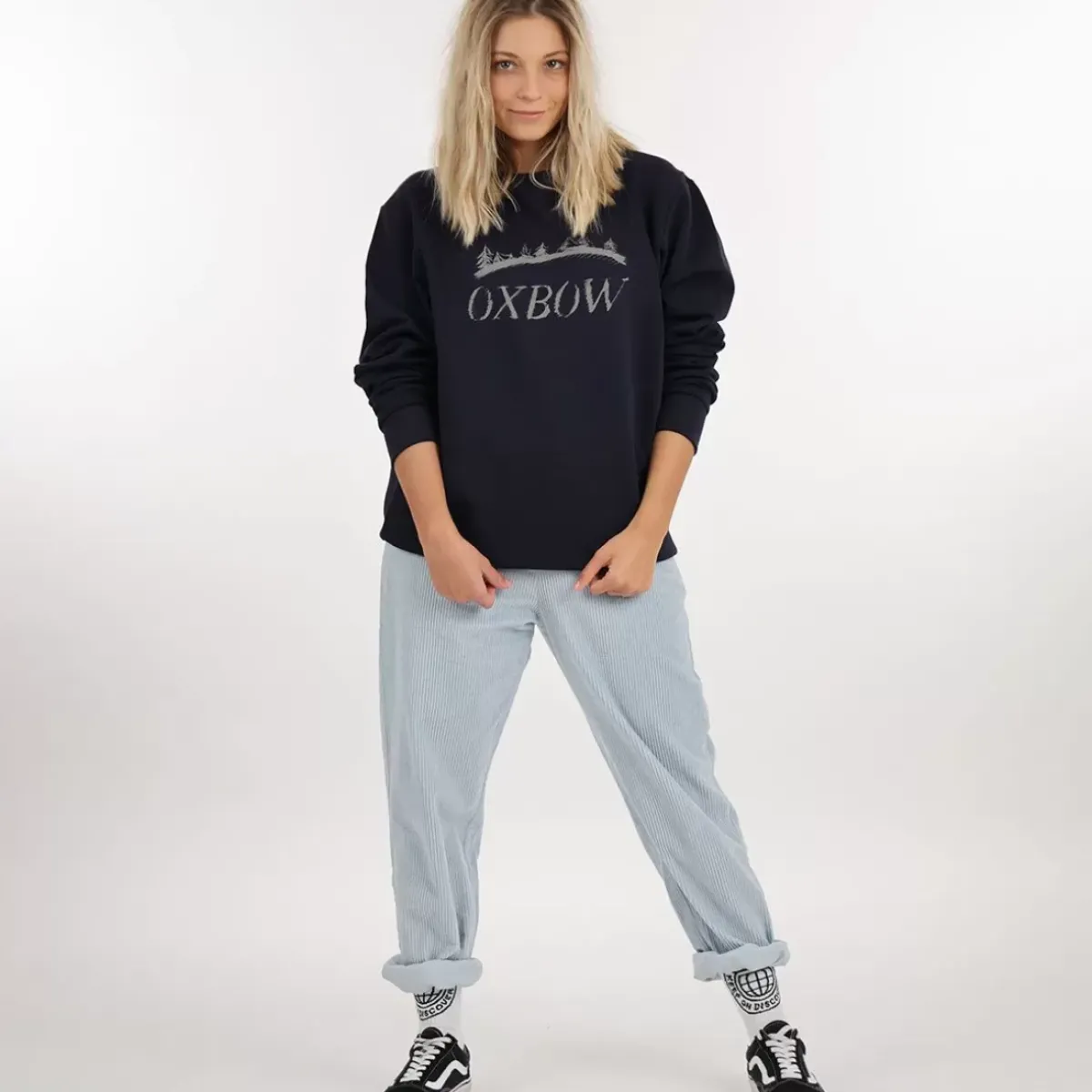 OXBOW Sweatshirt-Sweatshirt STEGA - Deep Marine