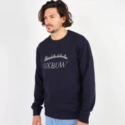 OXBOW Sweatshirt-Sweatshirt STEGA - Deep Marine
