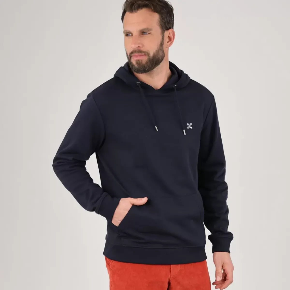 OXBOW Essentials|Sweatshirt-Sweatshirt SWOOD - Deep Marine