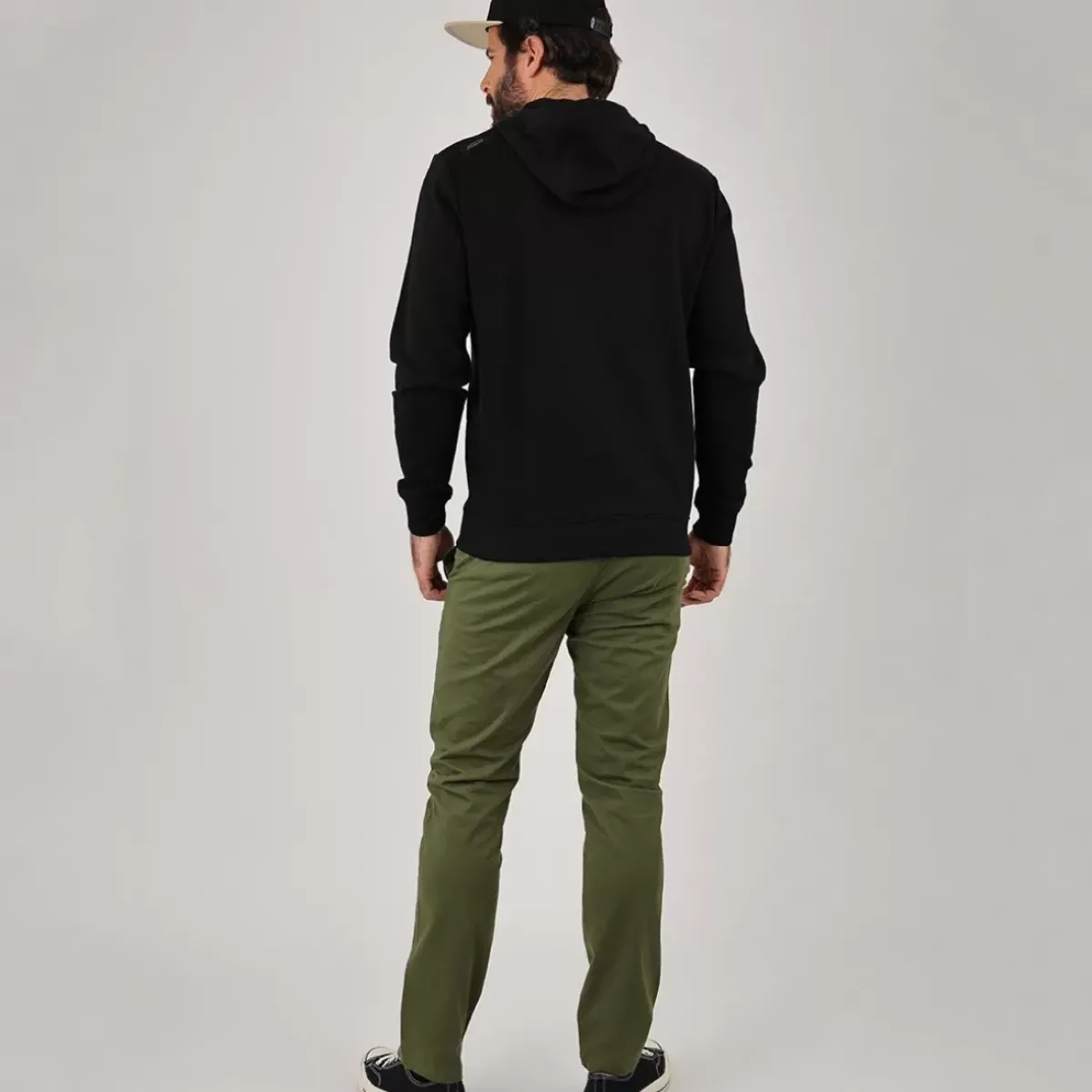 OXBOW Essentials|Sweatshirt-Sweatshirt SWOOD - Noir Black