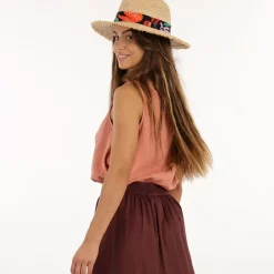 OXBOW Tee-Shirt, Top-Tank top CALLUMA - Cannelle