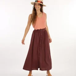 OXBOW Tee-Shirt, Top-Tank top CALLUMA - Cannelle