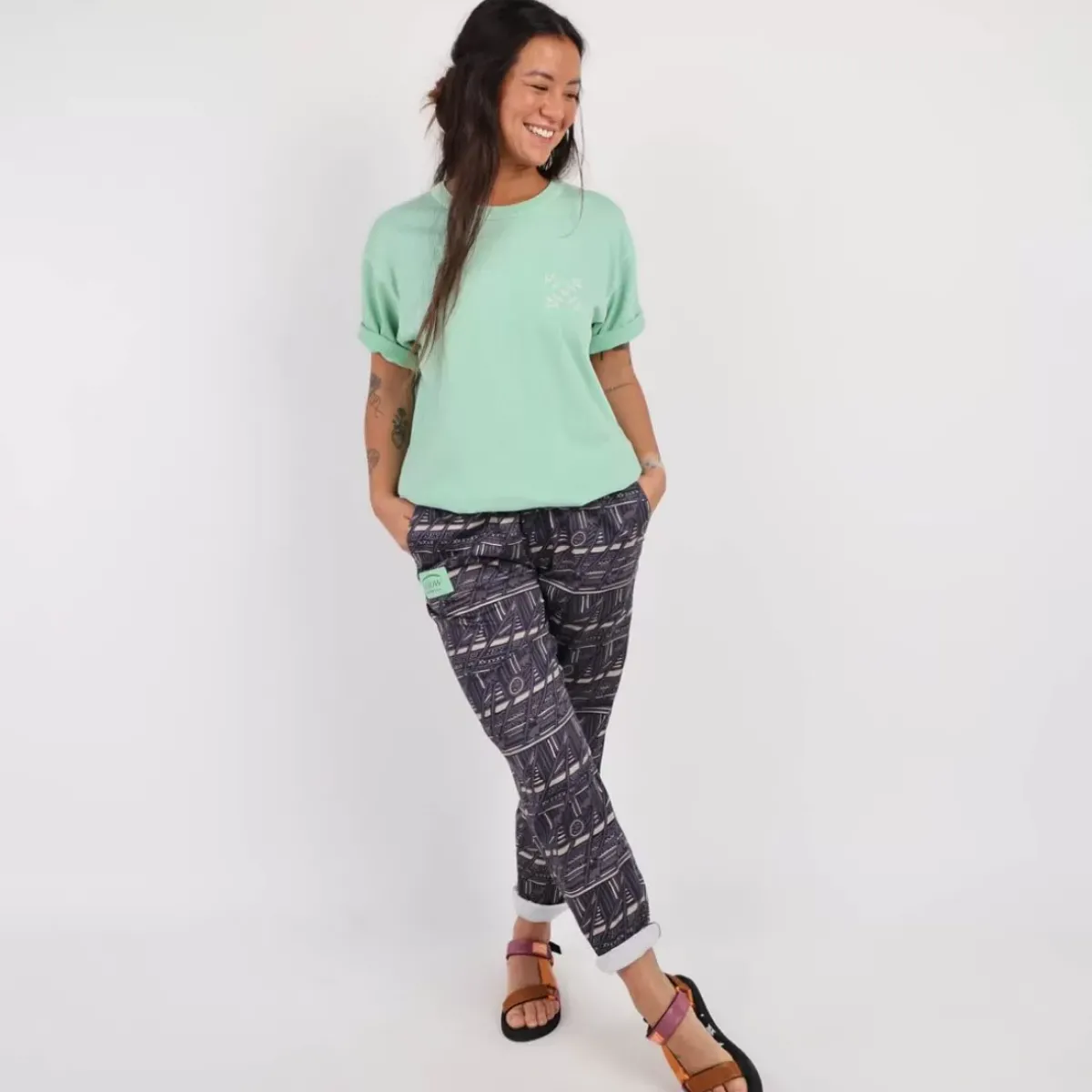 OXBOW Tee-Shirt, Top|Clothing-Tee-shirt COLLECTOR ISABELLE - Palmier