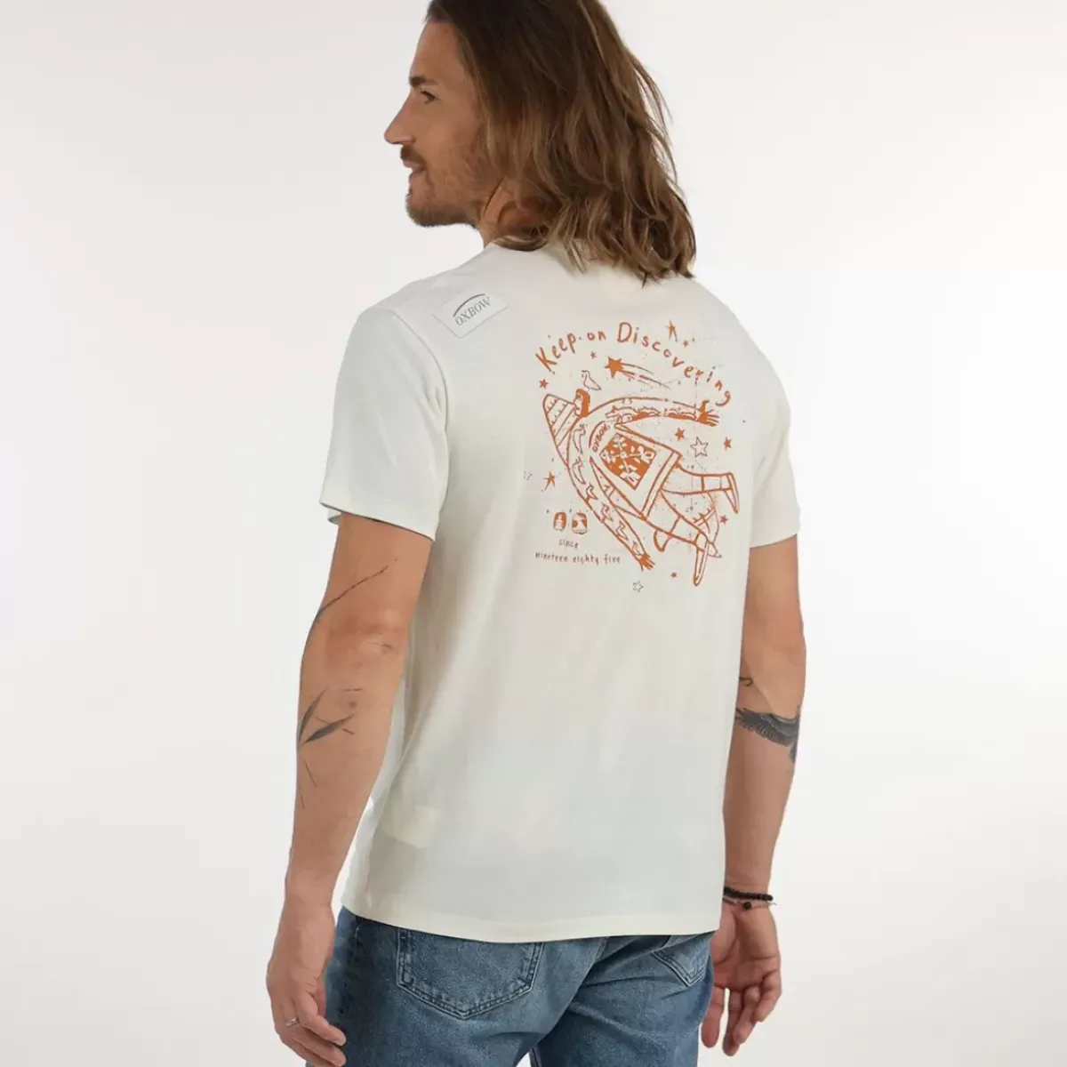 OXBOW Base Layer|Snow-Tee-Shirt ESTOM - Sel Salt