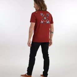 OXBOW Tee-Shirt-Tee-Shirt TAGTAN - Grenat