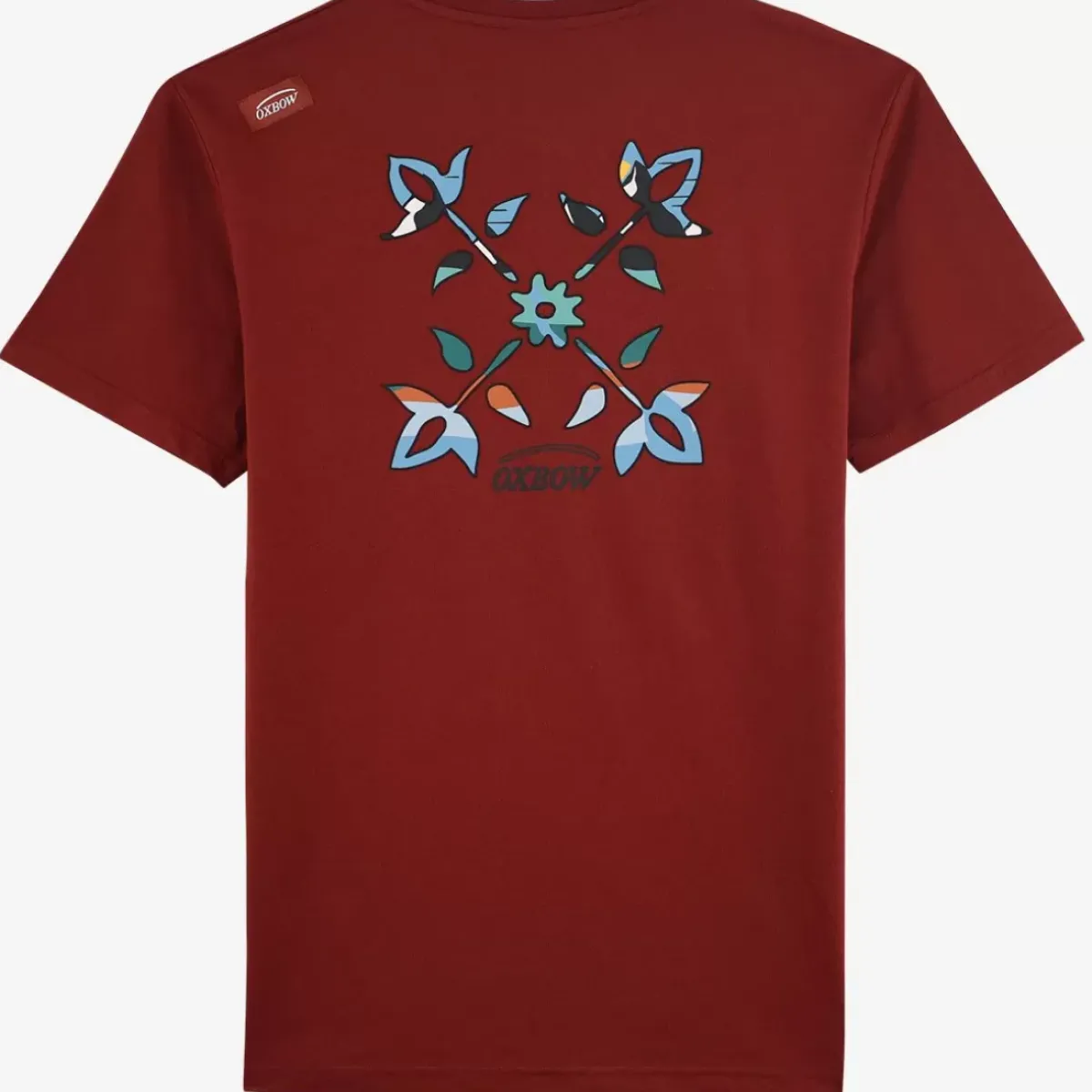 OXBOW Tee-Shirt-Tee-Shirt TAGTAN - Grenat