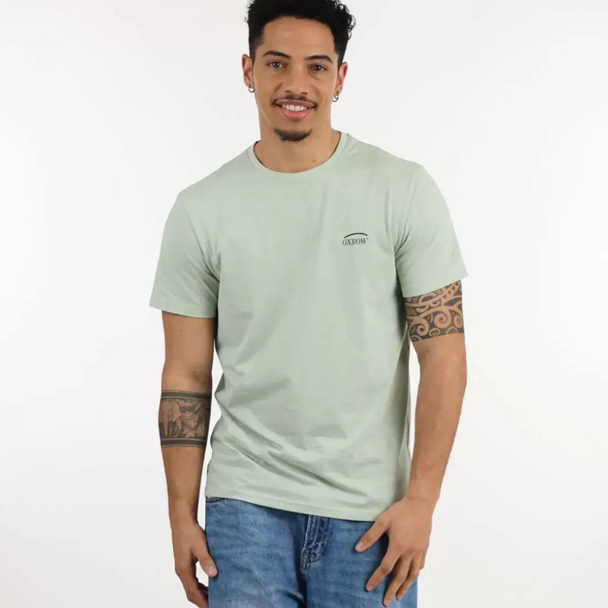OXBOW Tee-Shirt-Tee-Shirt TAGTAN - Lichen