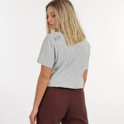 OXBOW Tee-Shirt, Top-Tee-Shirt TALAI - Gris Chiné Heather Grey