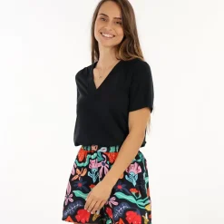 OXBOW Tee-Shirt, Top-Tee-Shirt TALISMAN - Black