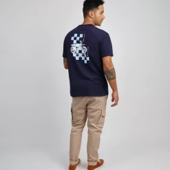 OXBOW Tee-Shirt|Clothing-Tee-shirt TAUTIRA - Deep Marine