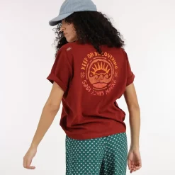 OXBOW Tee-Shirt, Top-Tee-Shirt TED - Grenat