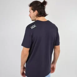 OXBOW Essentials|Tee-Shirt-Tee-shirt TEREGOR - Deep Marine