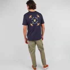 OXBOW Tee-Shirt-Tee-shirt TEREVA - Deep Marine