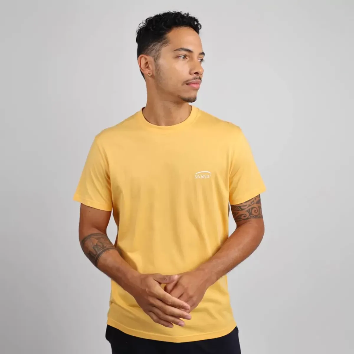 OXBOW Essentials|Tee-Shirt-Tee-shirt TERONI - Kumquate